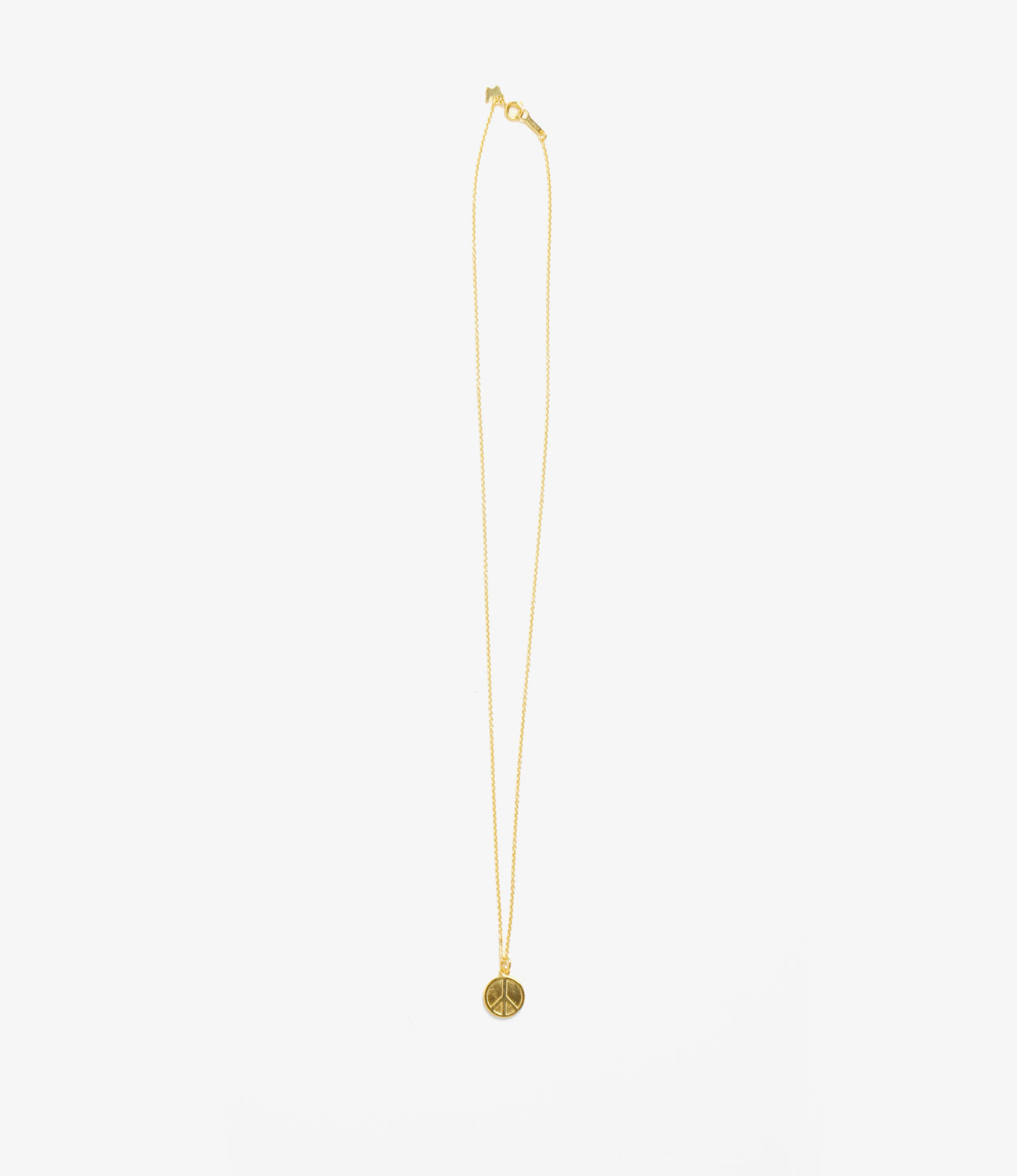 Needles Pendant - Gold Plate