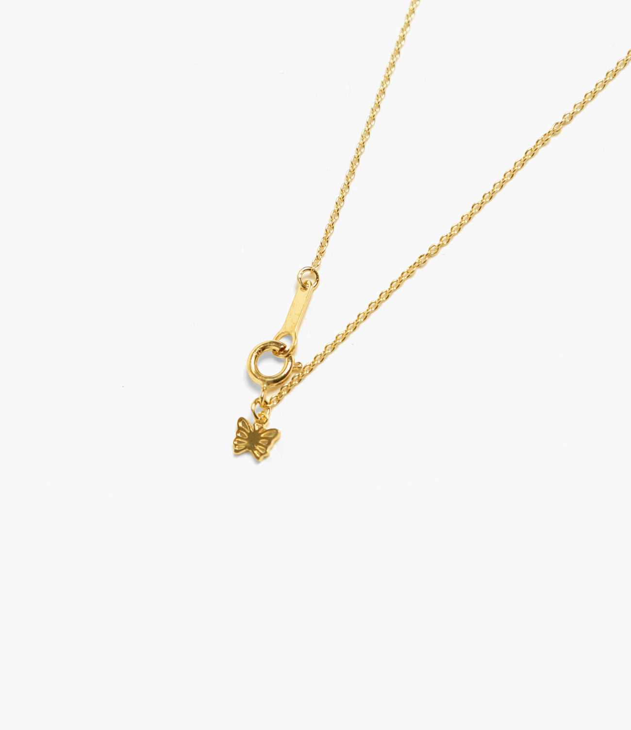 Needles Pendant - Gold Plate