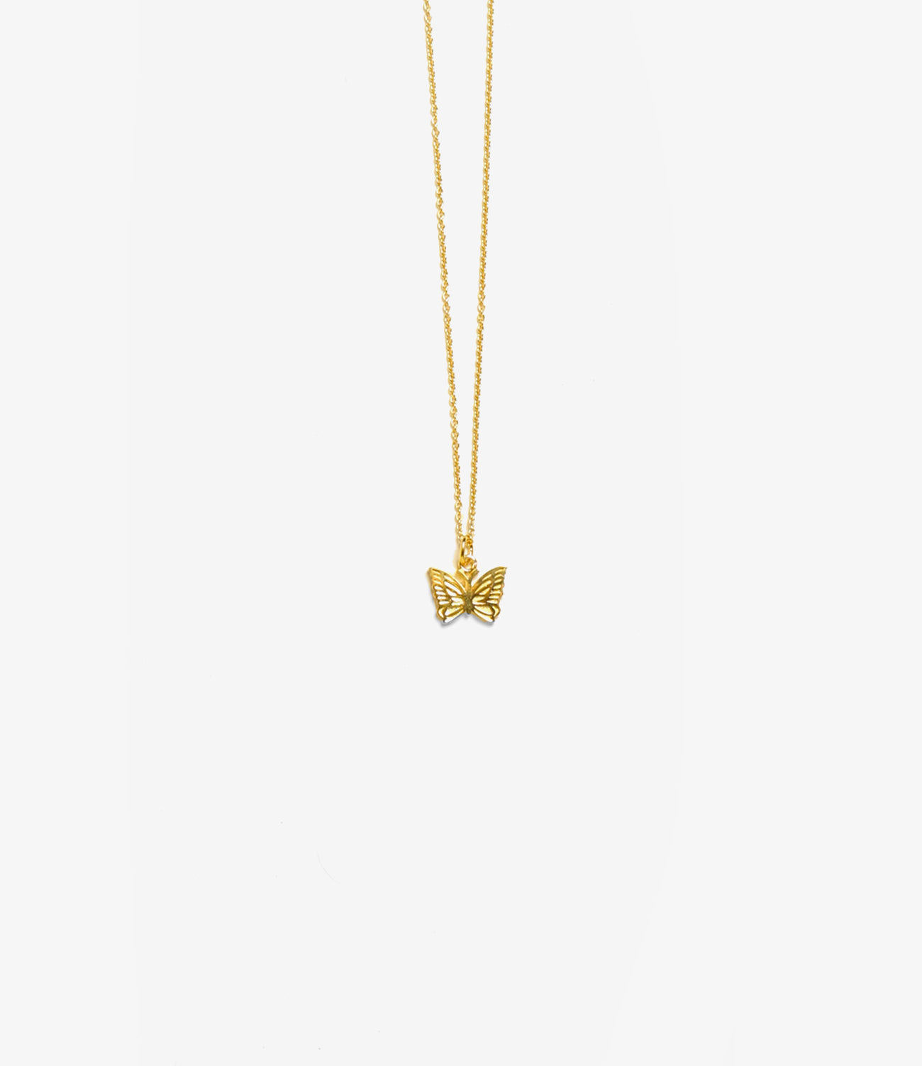 Needles Pendant - Gold Plate