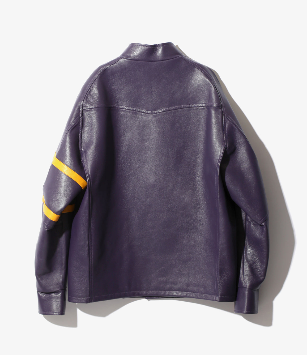 Needles Letterman Jacket - Cowhide Lthr.