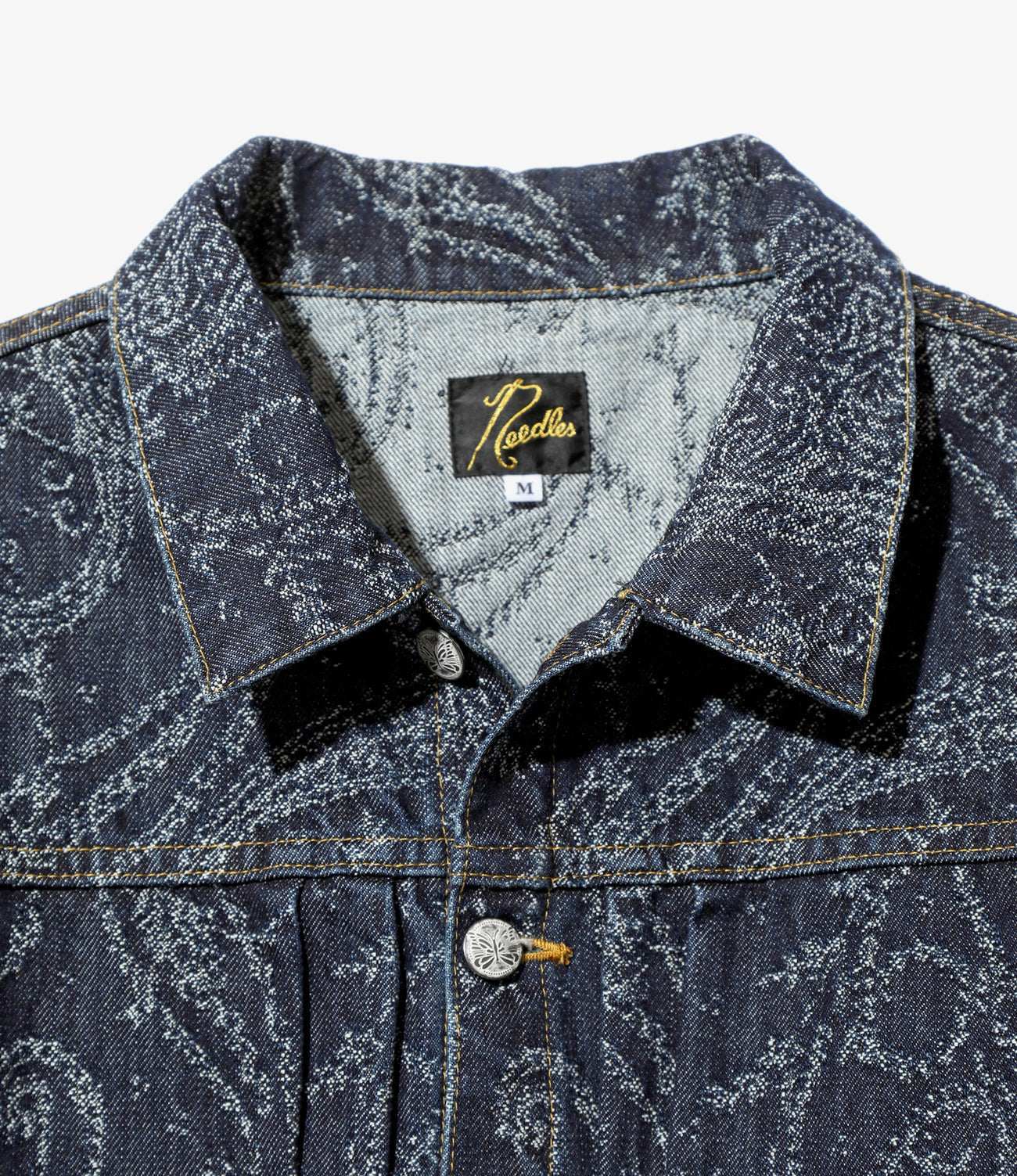 Needles M.W. JEAN JKT - 13OZ DNM/PAISLEY JQ.