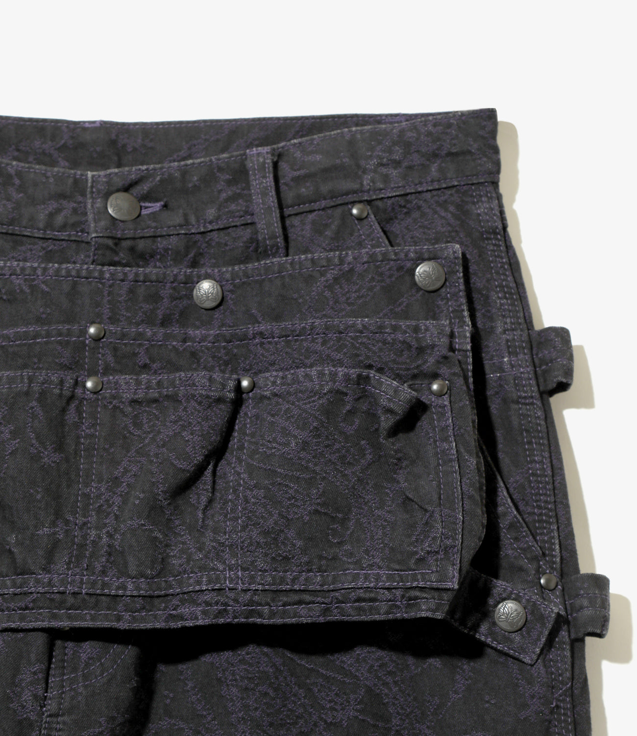 Needles Apron Pant - 10oz Denim / Paisley Jq.