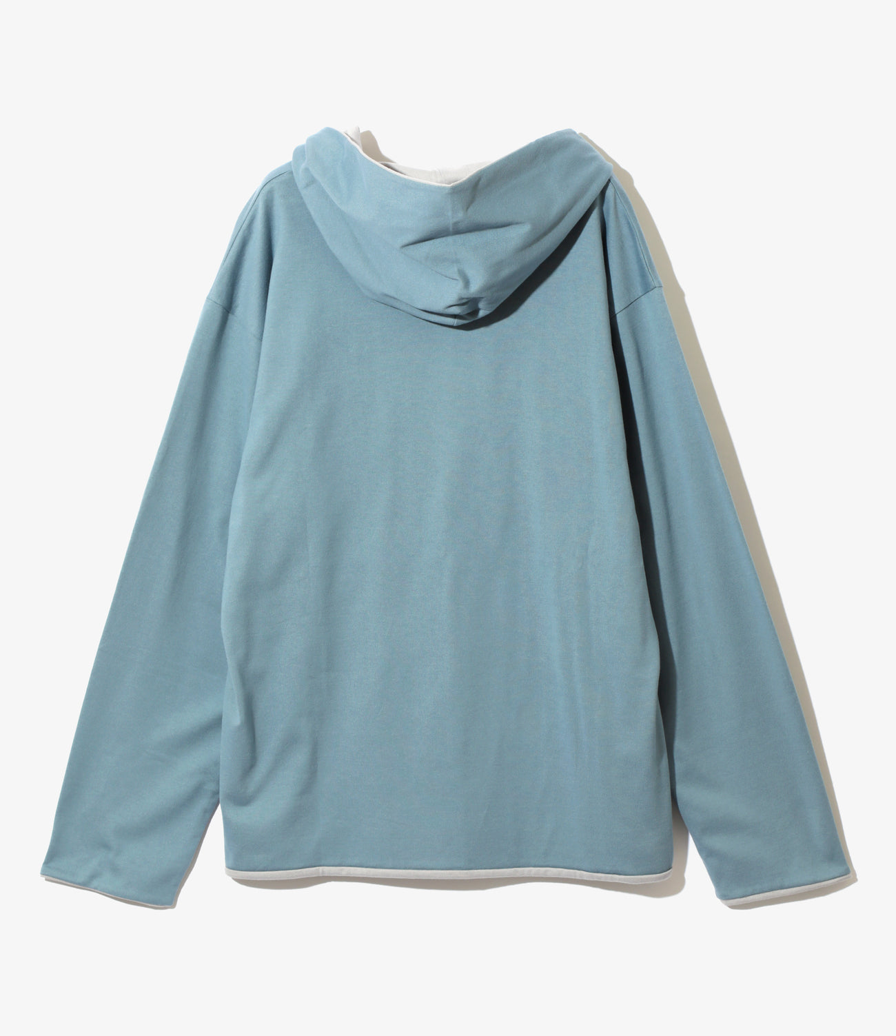 Needles L/S REVERSIBLE HOODY - COTTON JERSEY