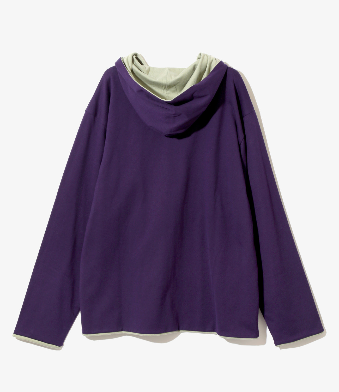 Needles L/S REVERSIBLE HOODY - COTTON JERSEY