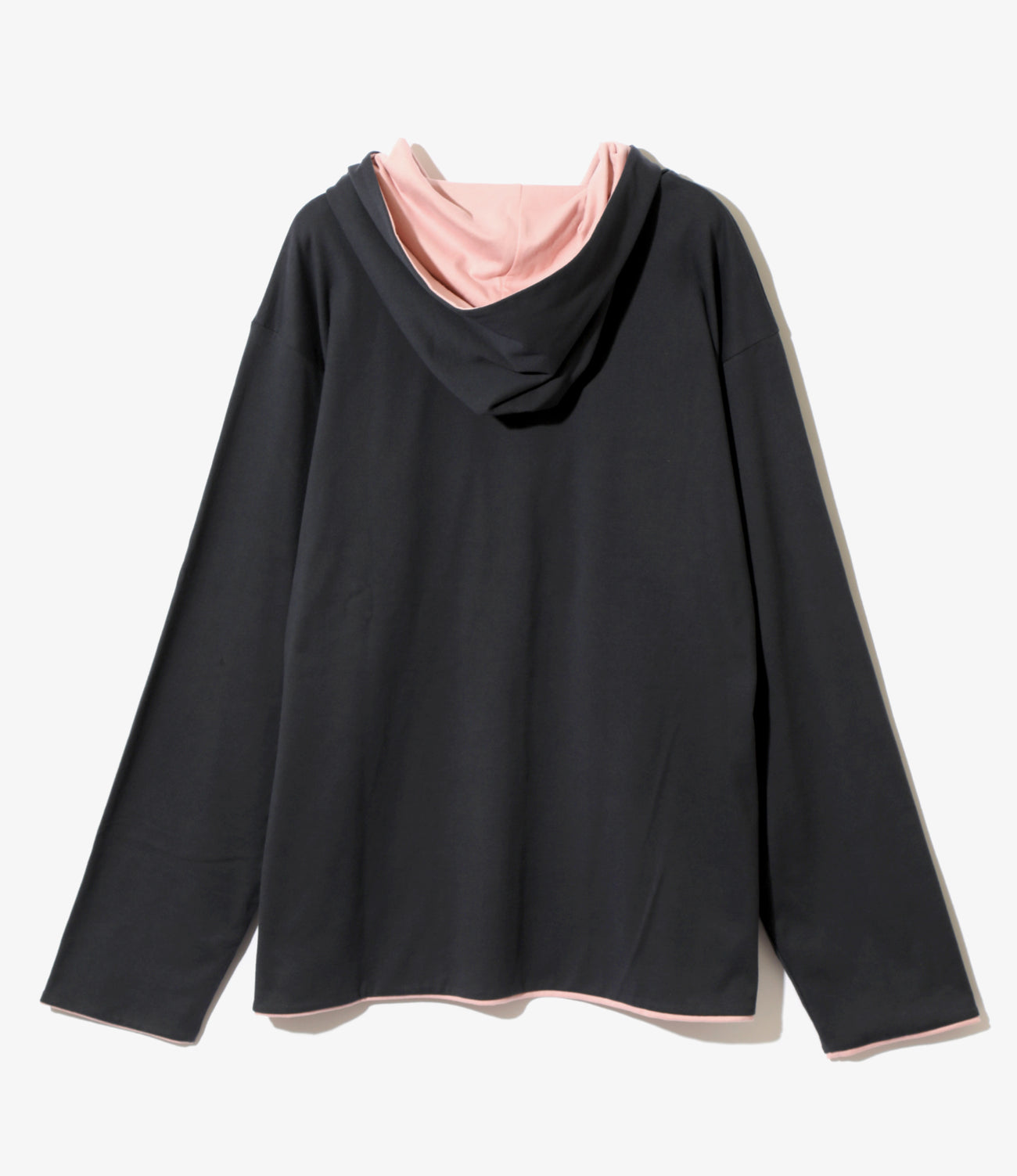 Needles L/S REVERSIBLE HOODY - COTTON JERSEY