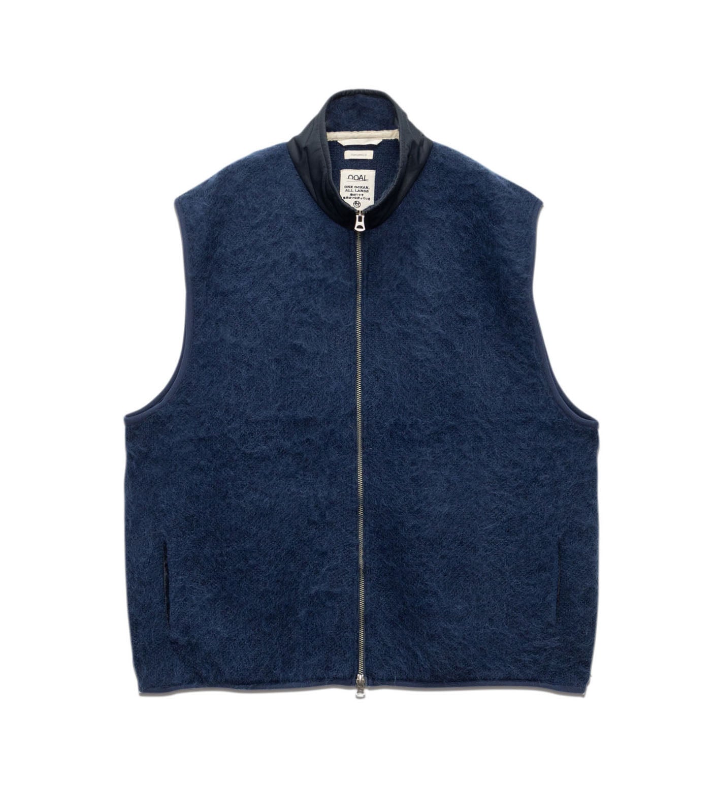 nanamica Zip-Up Mohair Vest