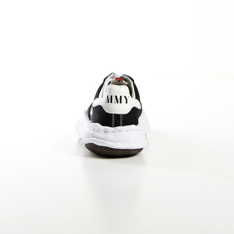 Maison MIHARA YASUHIRO BLAKEY Original Sole Canvas Lowtop Sneaker Black