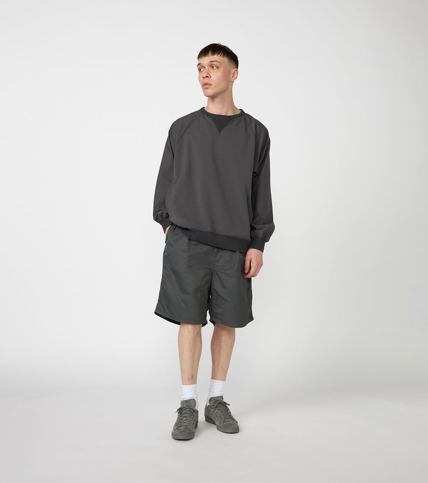 THE NORTH FACE PURPLE LABEL Nylon Twill Field Baggy Shorts