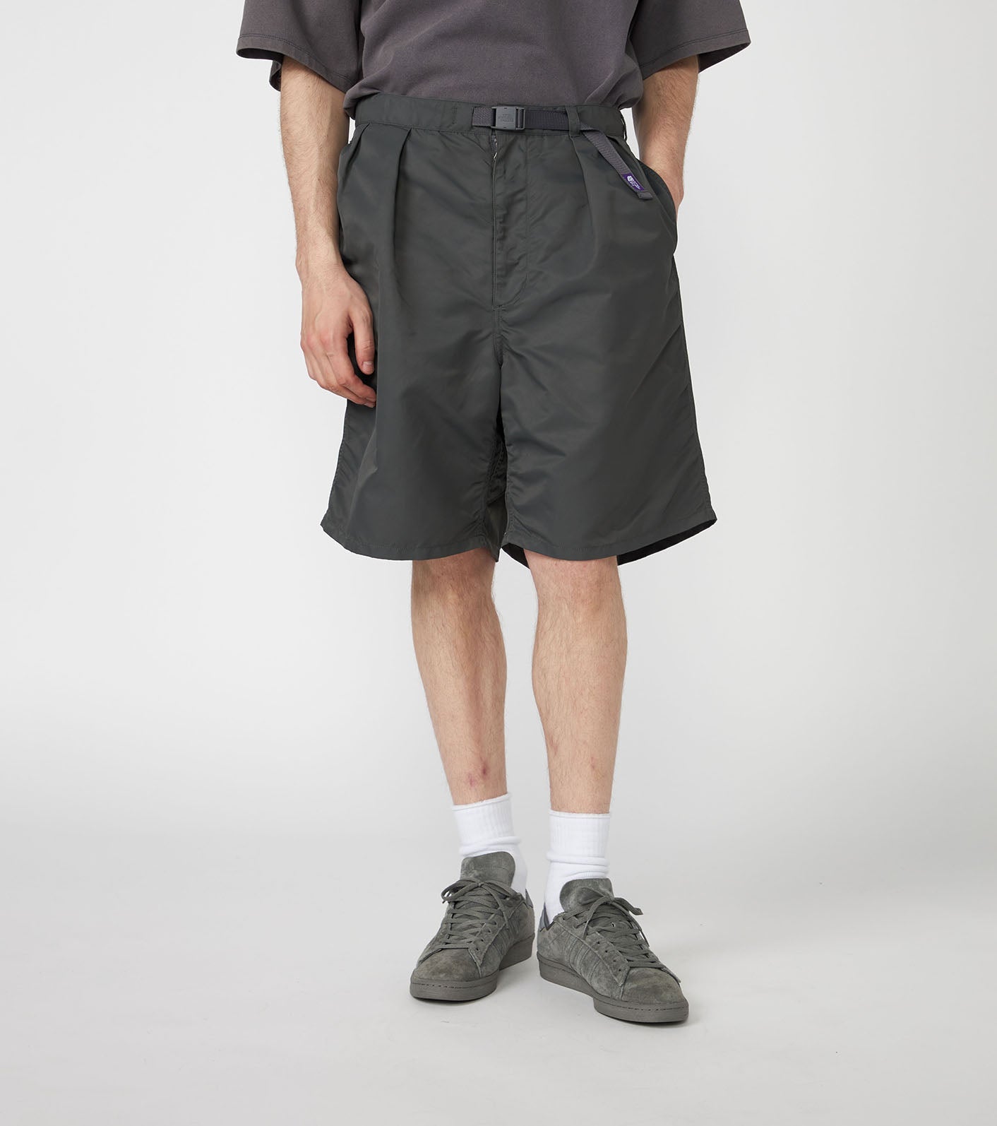 THE NORTH FACE PURPLE LABEL Nylon Twill Field Baggy Shorts