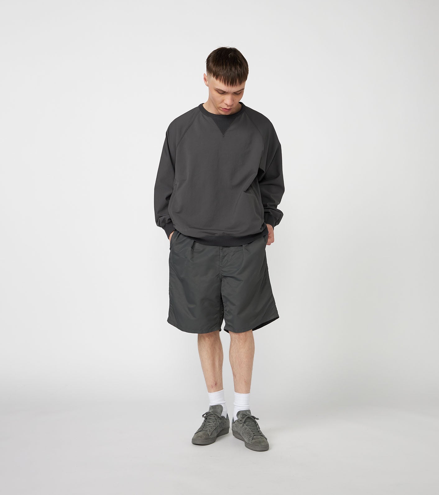 THE NORTH FACE PURPLE LABEL Nylon Twill Field Baggy Shorts