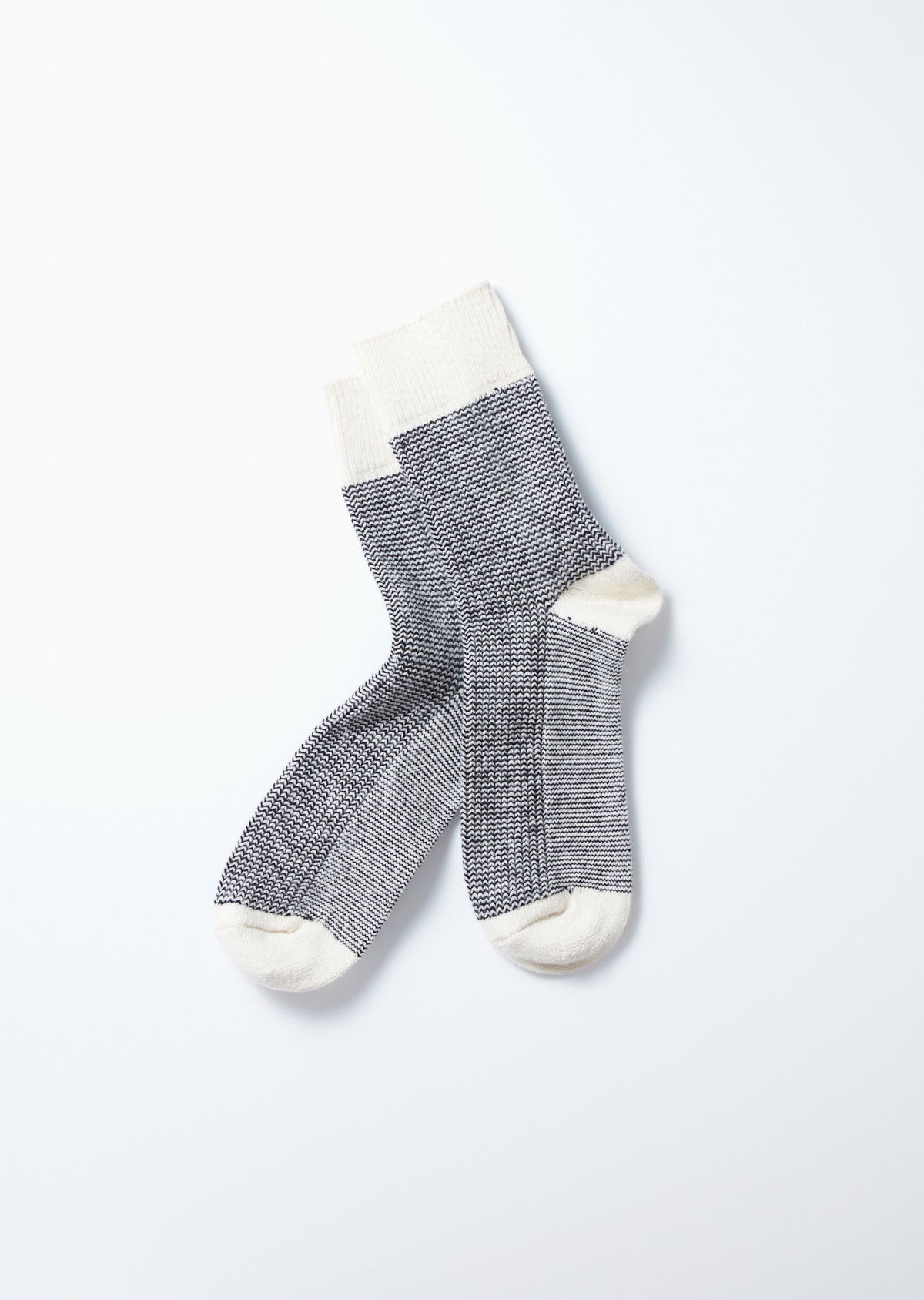 RoToTo RECYCLE COTTON / WOOL DAILY 3 PACK SOCKS