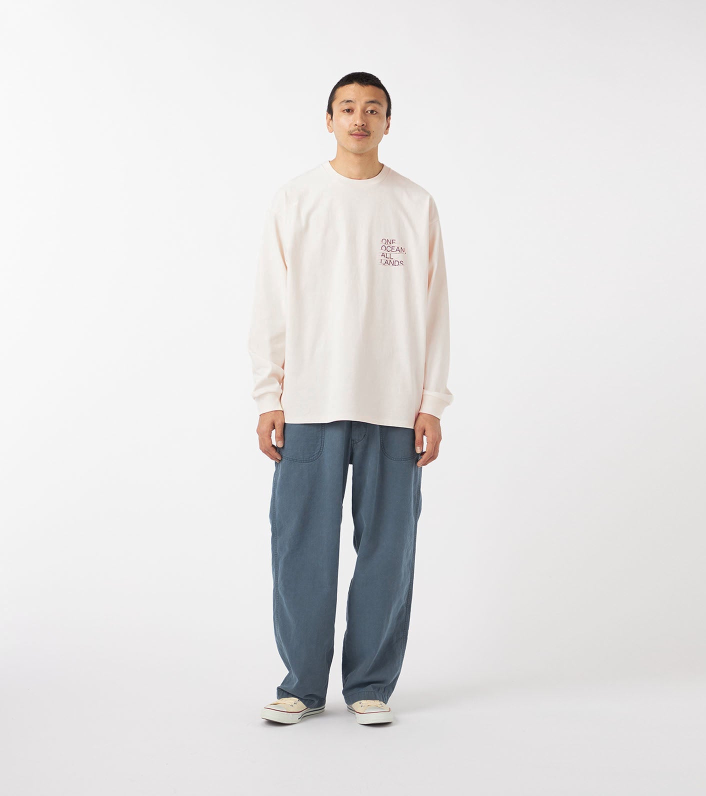 nanamica OOAL Graphic L/S Tee