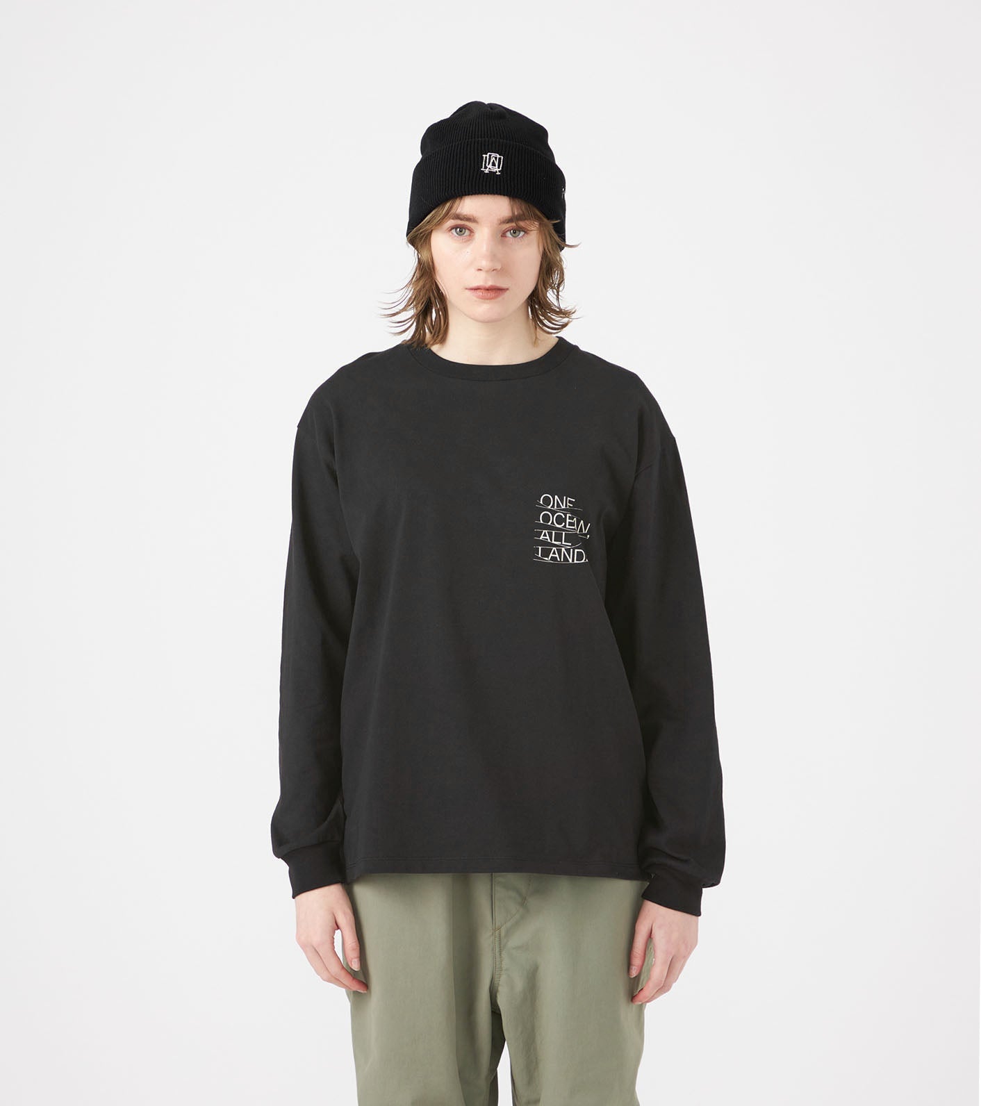 nanamica OOAL Graphic L/S Tee