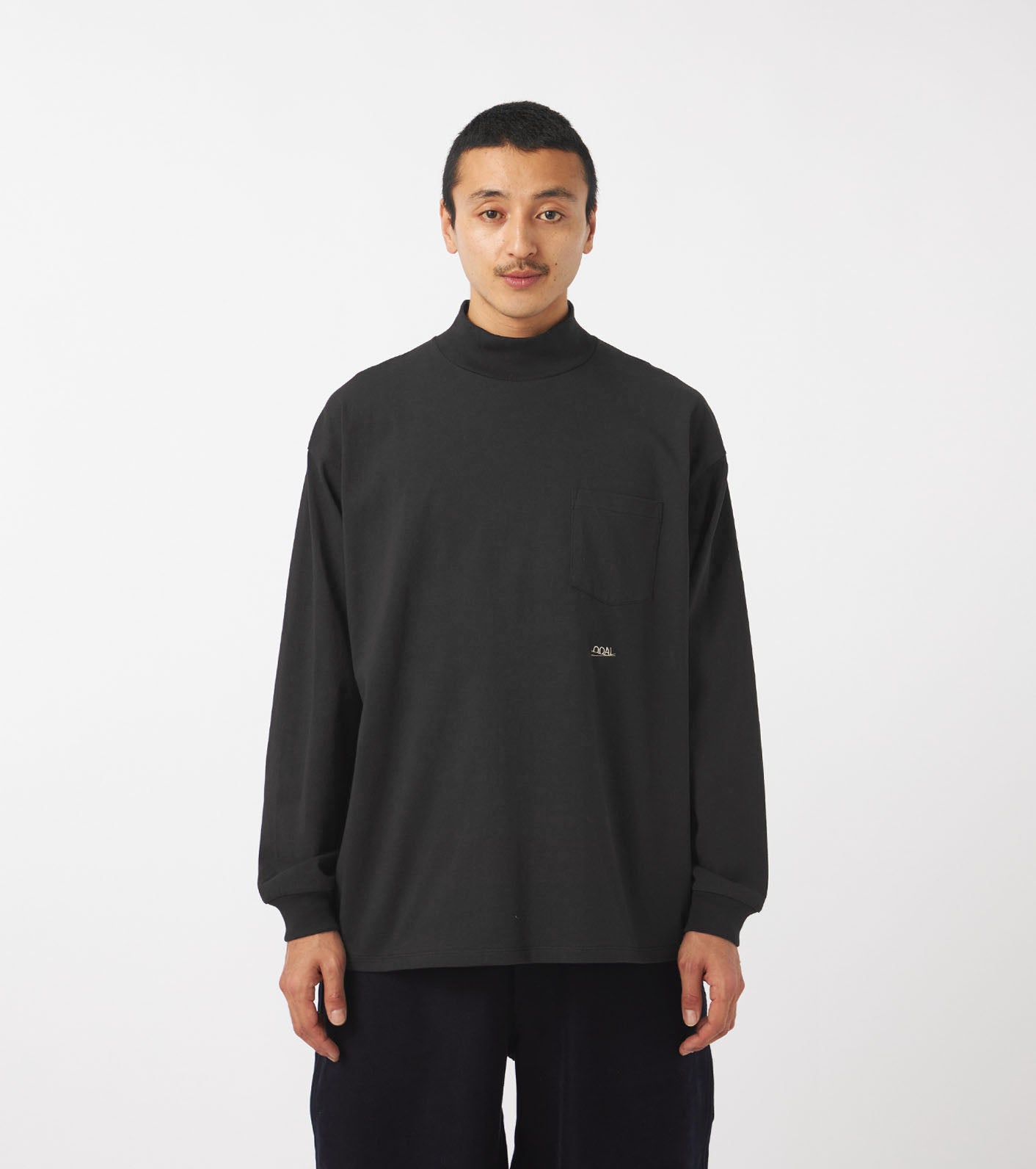 nanamica OOAL Mock Neck L/S Tee