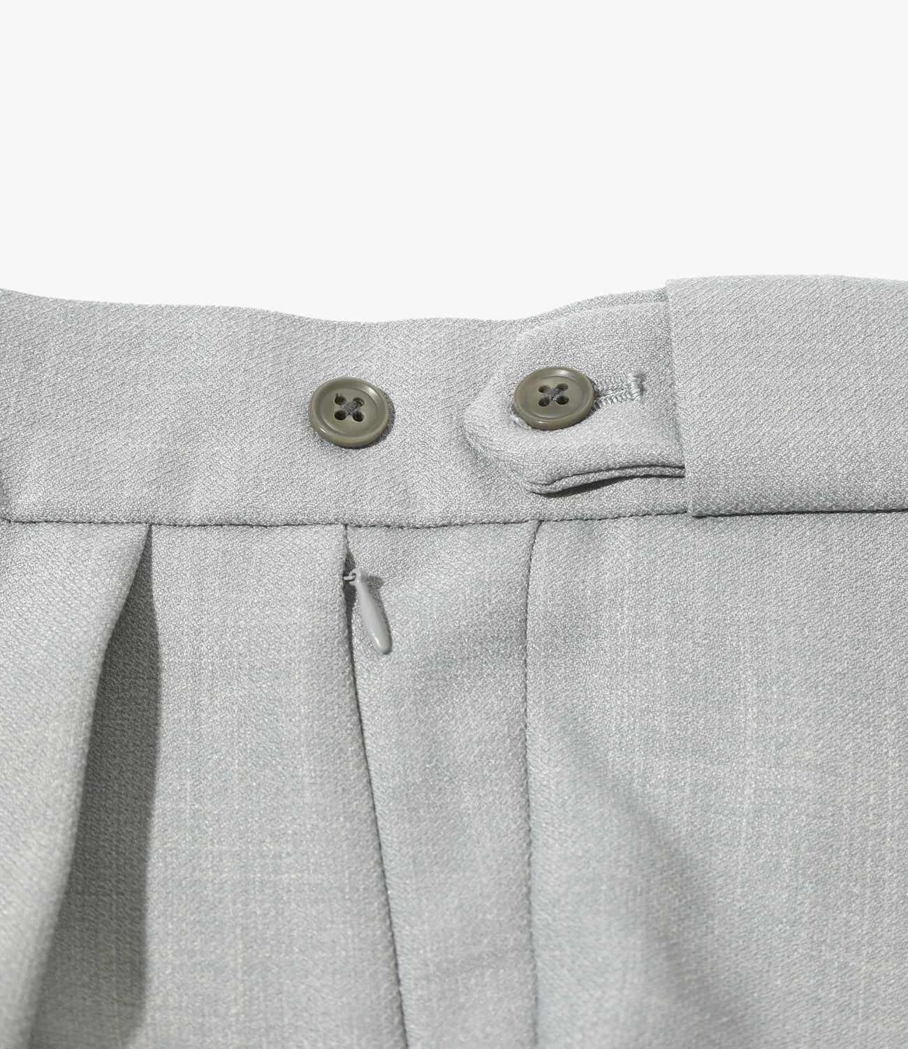 Needles Tucked Side Tab Trouser - Poly Dobby Cloth