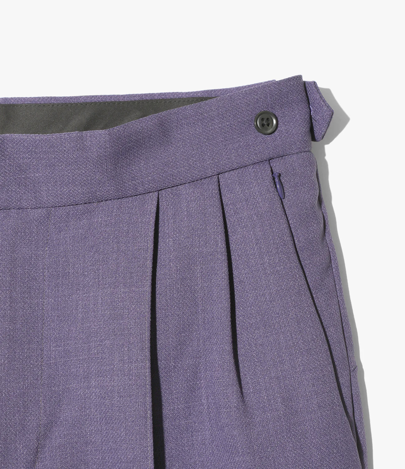 Needles Tucked Side Tab Trouser - Poly Dobby Cloth