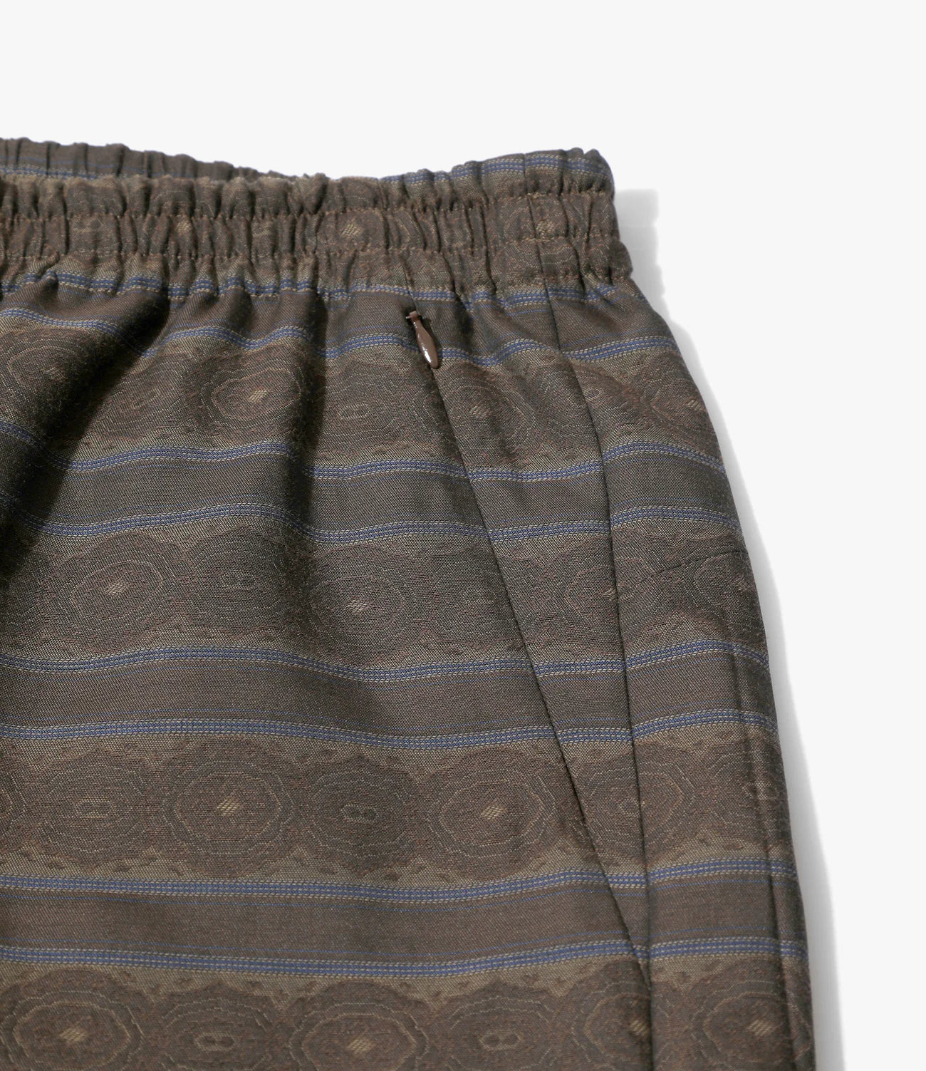 Needles Basketball Short - PE/C Fine Pattern Stripe Jq.