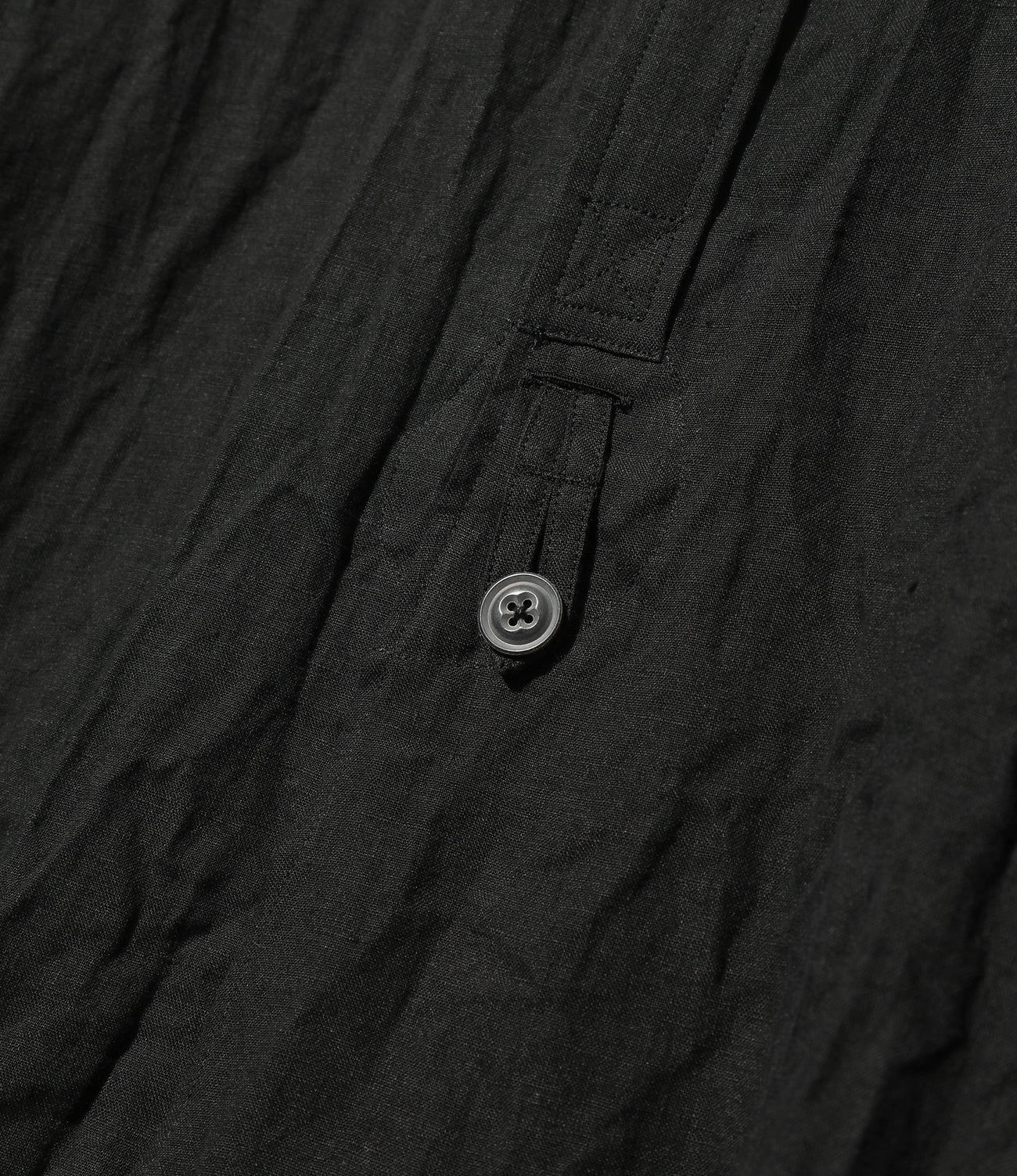 Needles Band Collar EDW Shirt - Linen Canvas