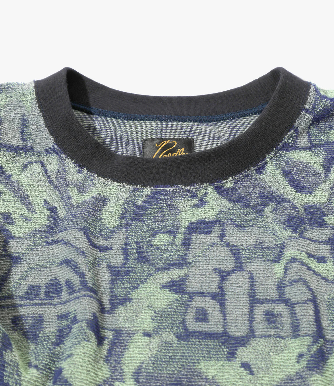 Needles Crew Sweat Shirt - PE/C Abstract Pile Jq.