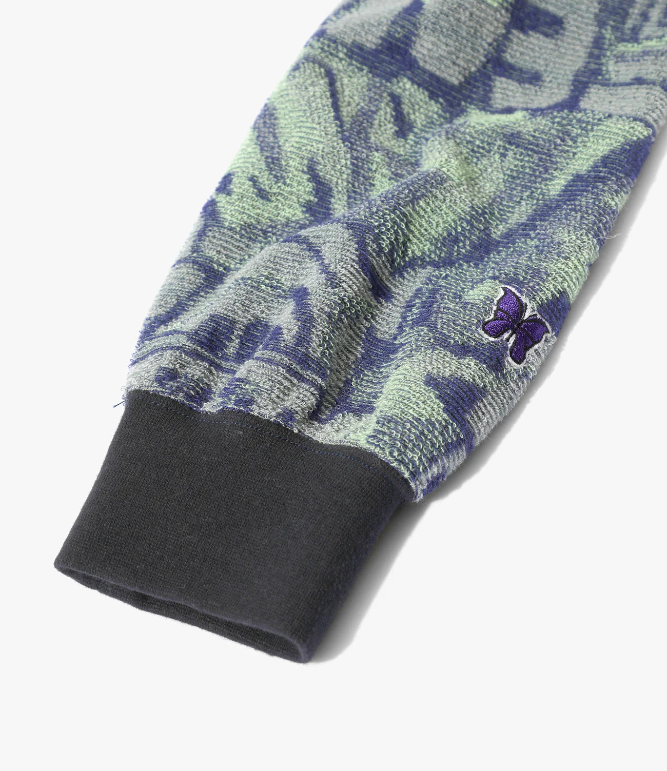 Needles Crew Sweat Shirt - PE/C Abstract Pile Jq.