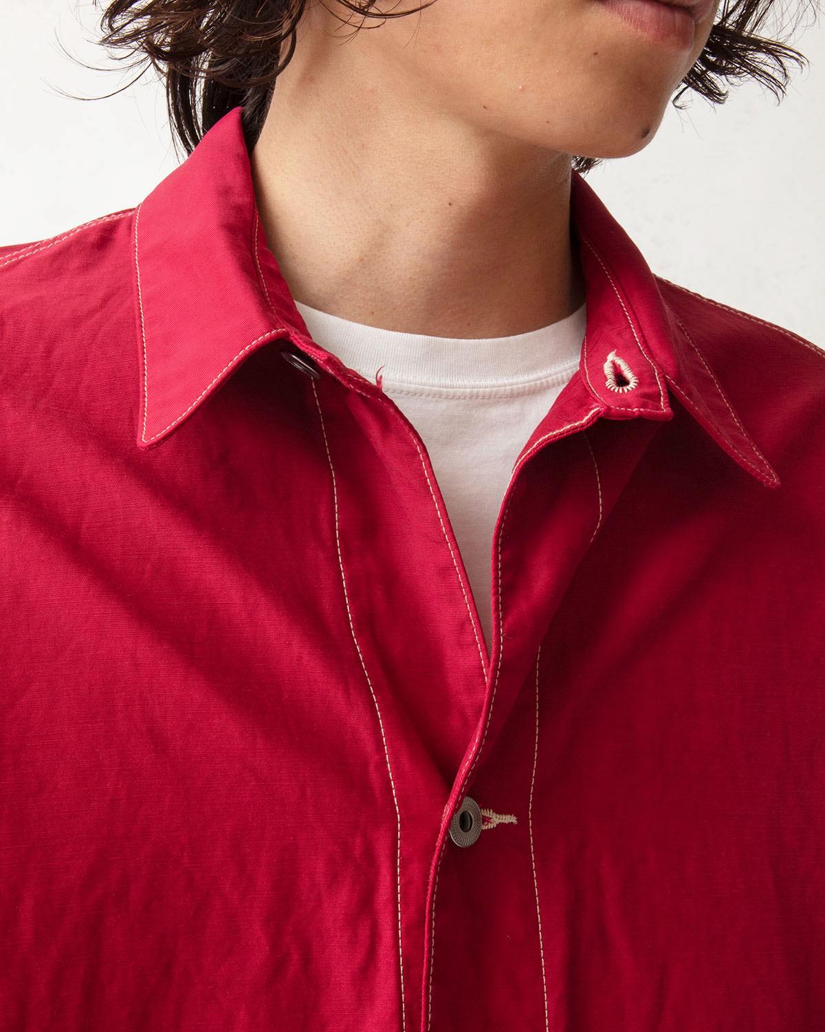 A.PRESSE Over Dyeing Coverall Jacket