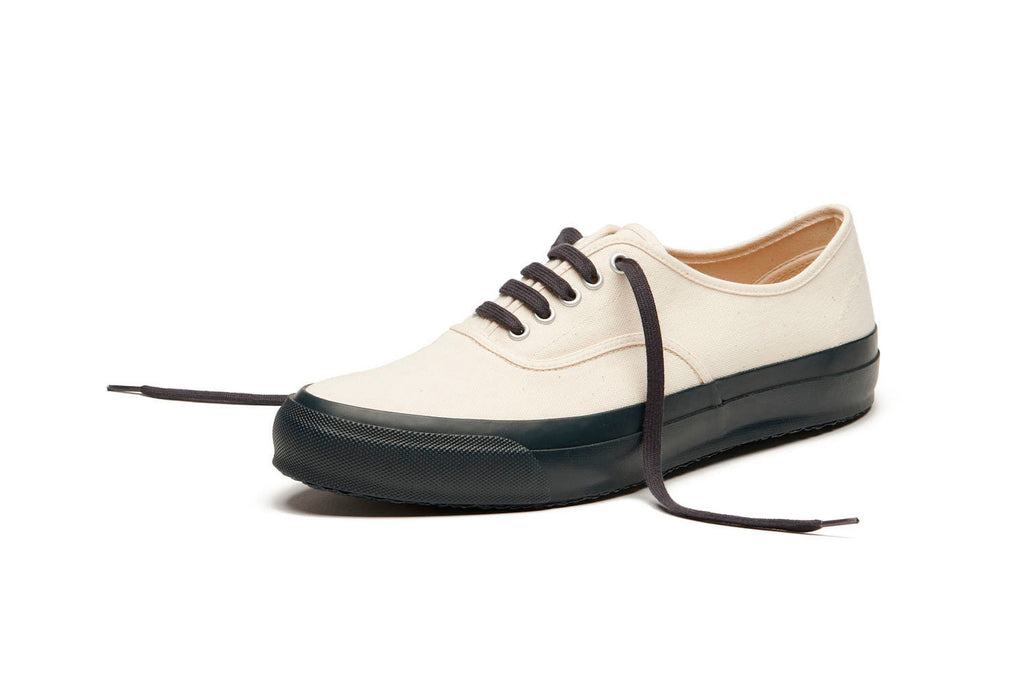 DOEK SHOE INDUSTRIES OXFORD FOR RUBATO - ECRU/INDIGO