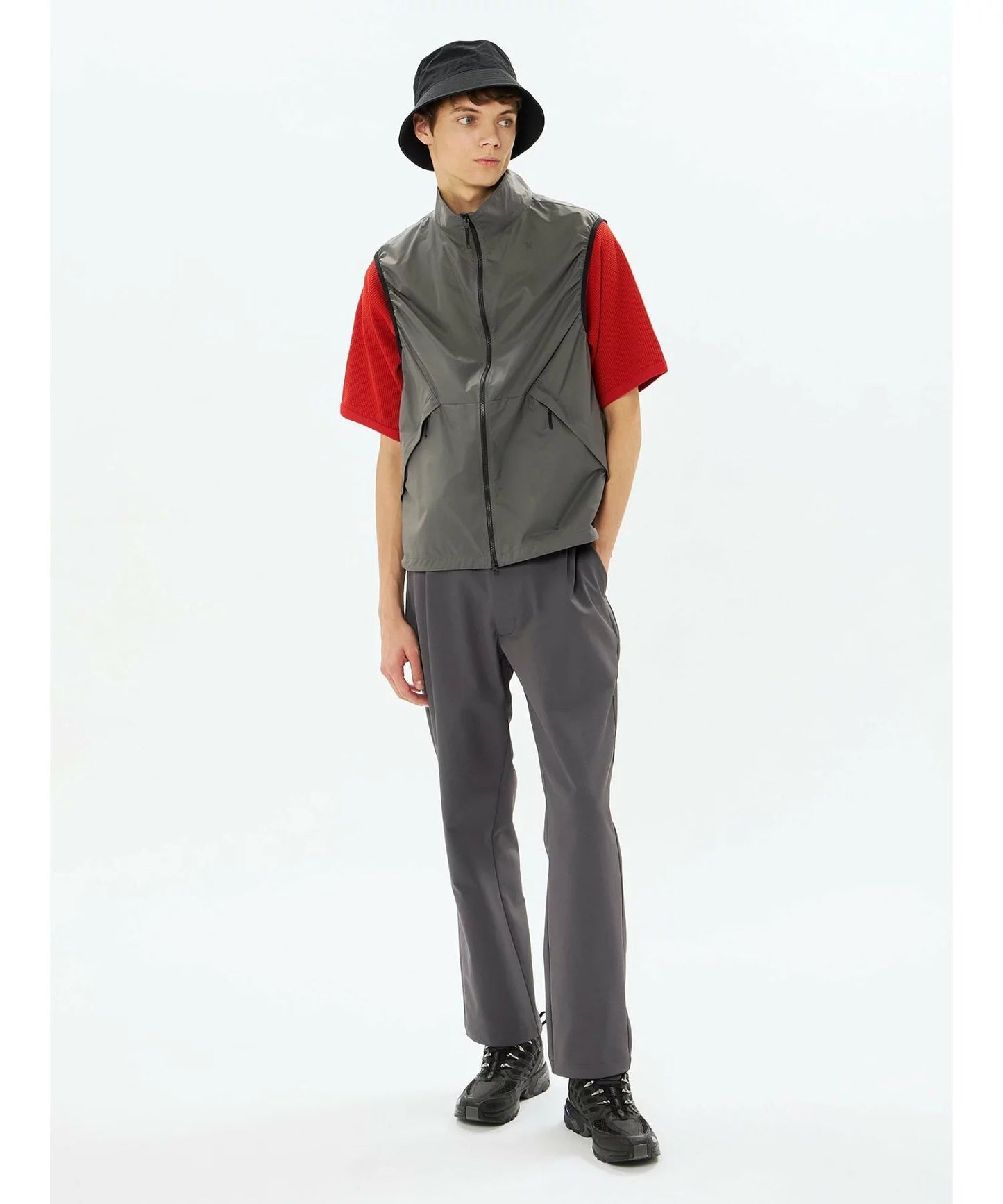 Goldwin One-Tuck Tapered Stretch Pants