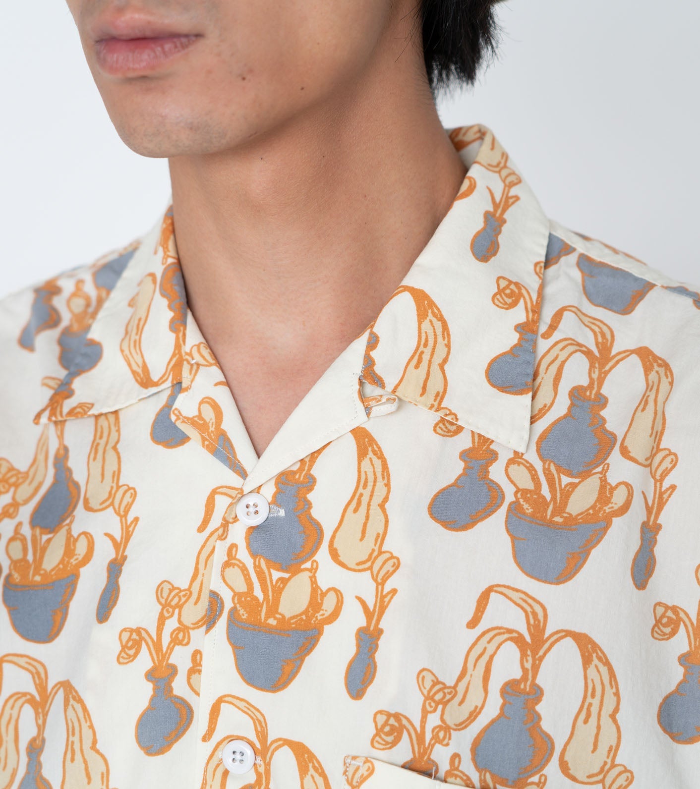 THE NORTH FACE PURPLE LABEL Open Collar Field S/S Shirt