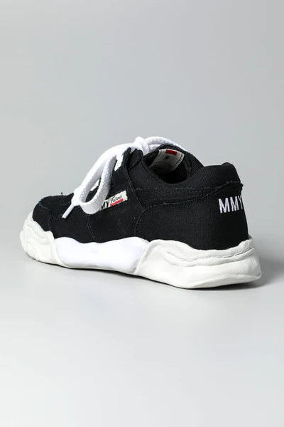Maison MIHARA YASUHIRO PARKER Original Sole Canvas Lowtop Sneaker Black