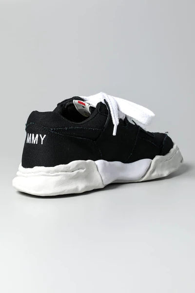 Maison MIHARA YASUHIRO PARKER Original Sole Canvas Lowtop Sneaker Black