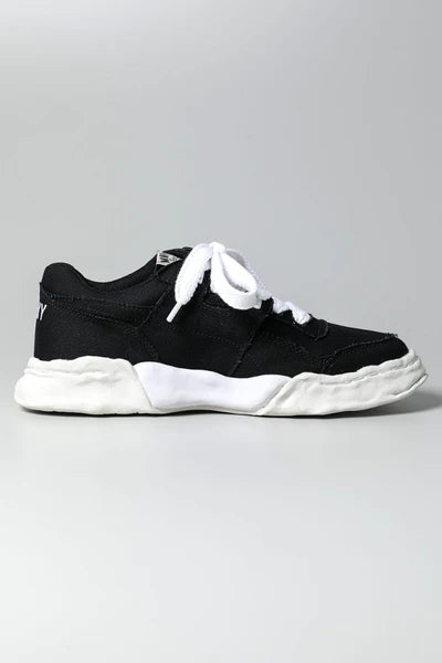 Maison MIHARA YASUHIRO PARKER Original Sole Canvas Lowtop Sneaker Black
