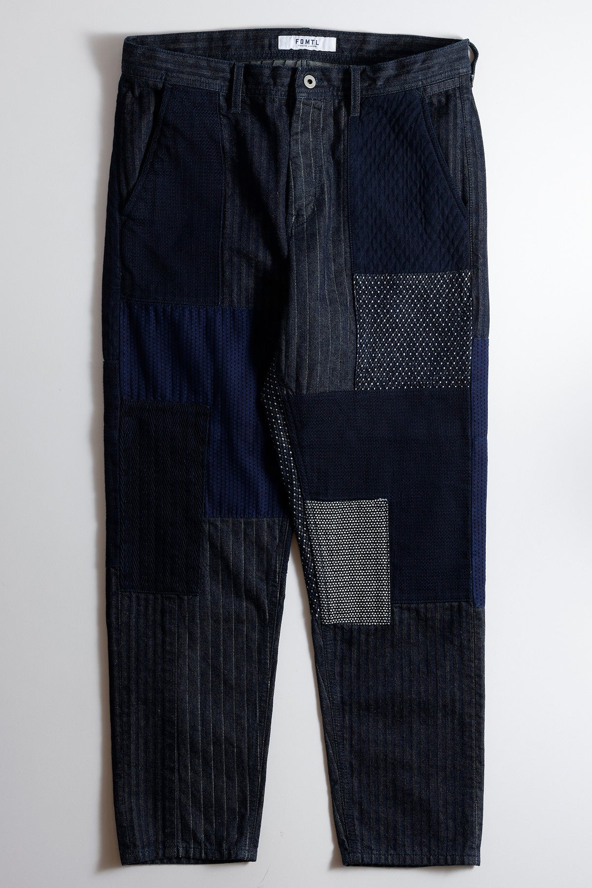 FDMTL PATCHWORK PANTS RINSE