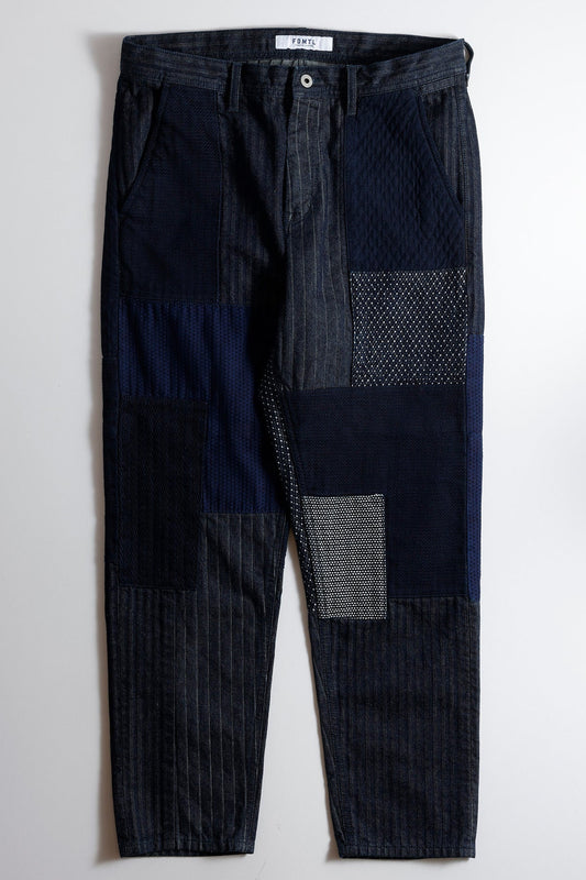 FDMTL PATCHWORK PANTS RINSE