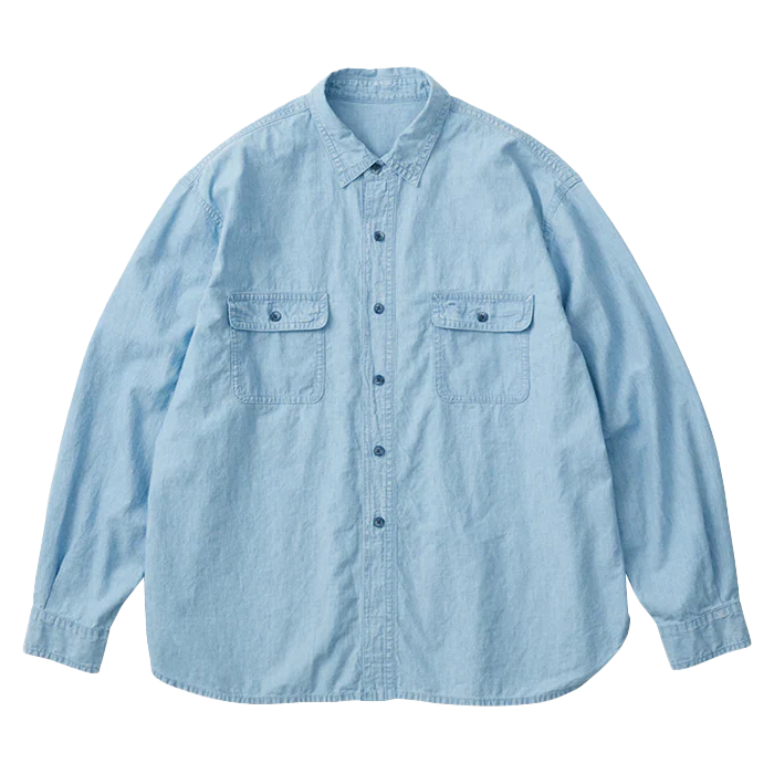 Porter Classic SHAWSHANK CHAMBRAY WORK SHIRT