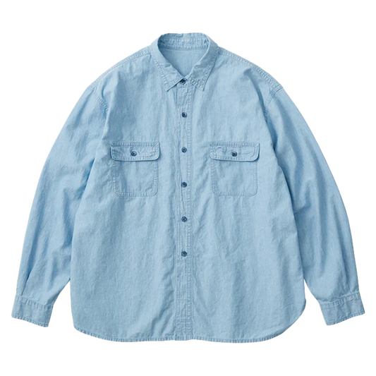 Porter Classic SHAWSHANK CHAMBRAY WORK SHIRT