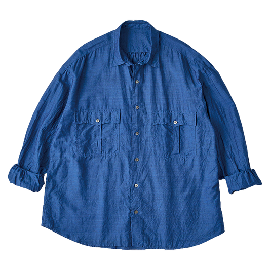 Porter Classic ROLL UP LINEN COTTON SHIRT (CANCLINI)