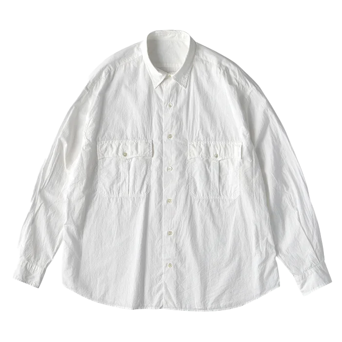 Porter Classic ROLL UP STRIPE SHIRT -2025SS-