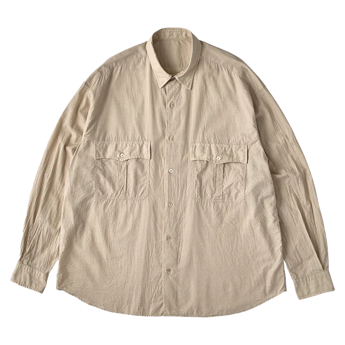 Porter Classic ROLL UP CHAMBRAY SHIRT