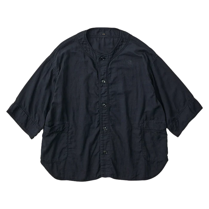 Porter Classic SUVIN GOLD GAUZE BASEBALL SHIRT