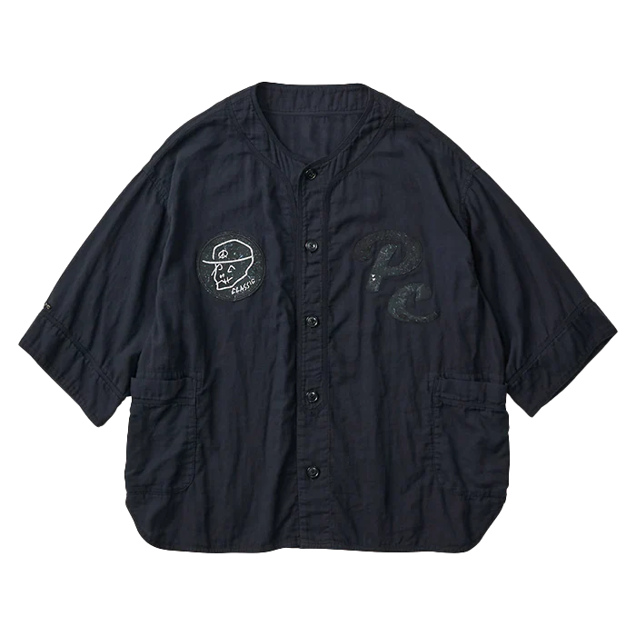 Porter Classic SUVIN GOLD GAUZE BASEBALL SHIRT CUSTOM