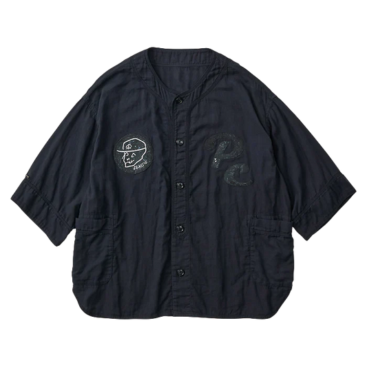 Porter Classic SUVIN GOLD GAUZE BASEBALL SHIRT CUSTOM