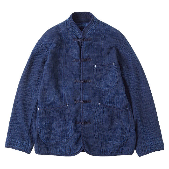 Porter Classic NEW SASHIKO LIGHT CHINESE JACKET