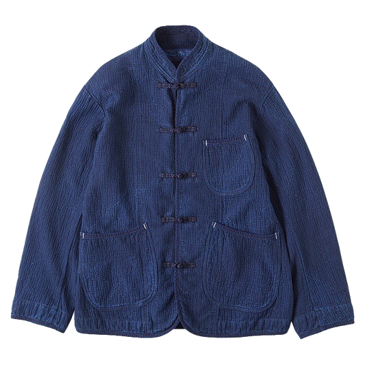Porter Classic NEW SASHIKO LIGHT CHINESE JACKET