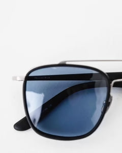 YELLOWS PLUS PETE SUNGLASS Matt Black/Silver