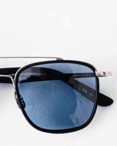 YELLOWS PLUS PETE SUNGLASS Matt Black/Silver