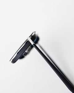 YELLOWS PLUS PETE SUNGLASS Matt Black/Silver