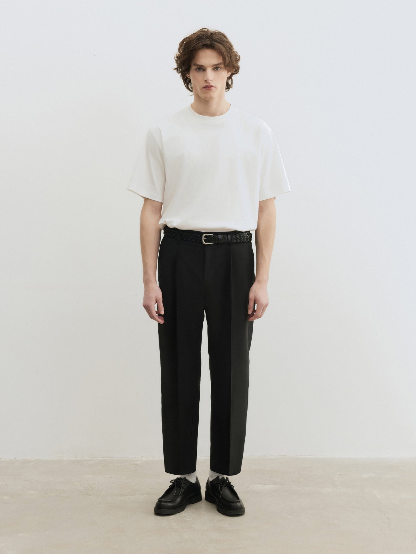 Burcs Single Tuck Cropped Slack