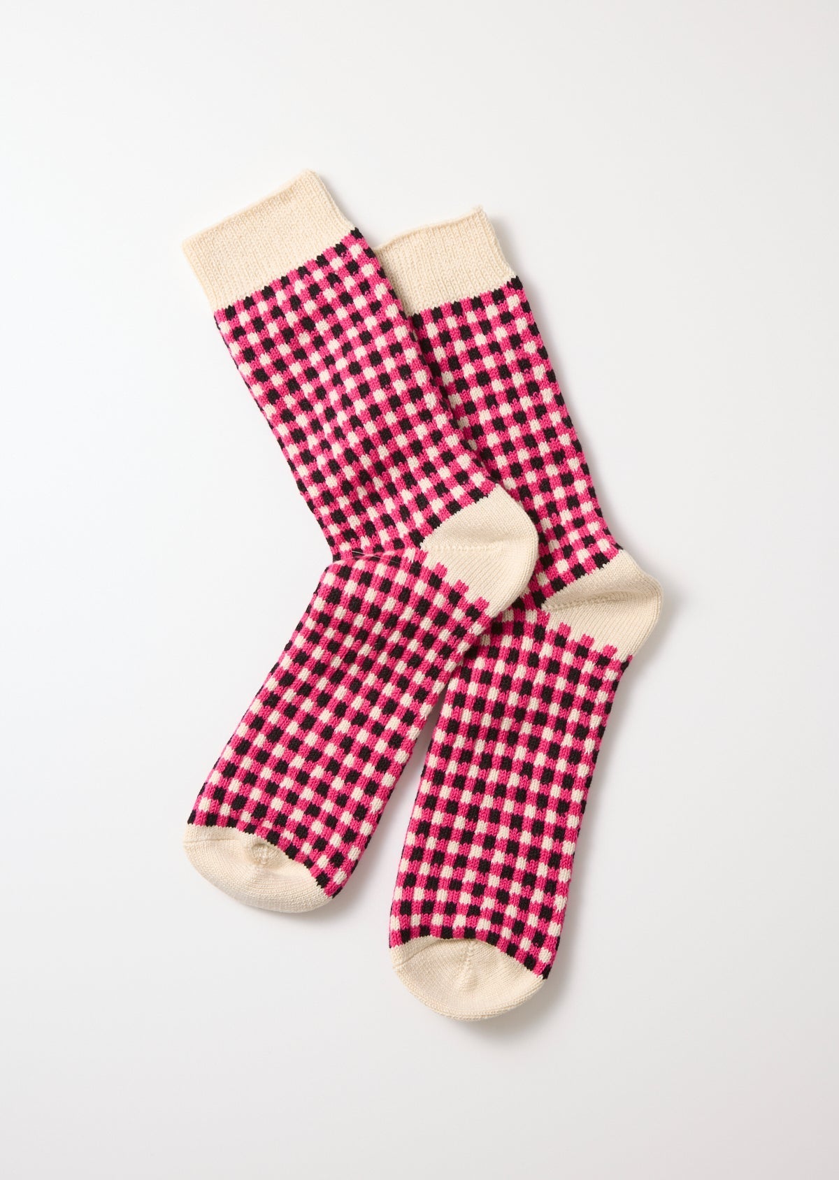 RoToTo GINGHAM CHECK SOCKS