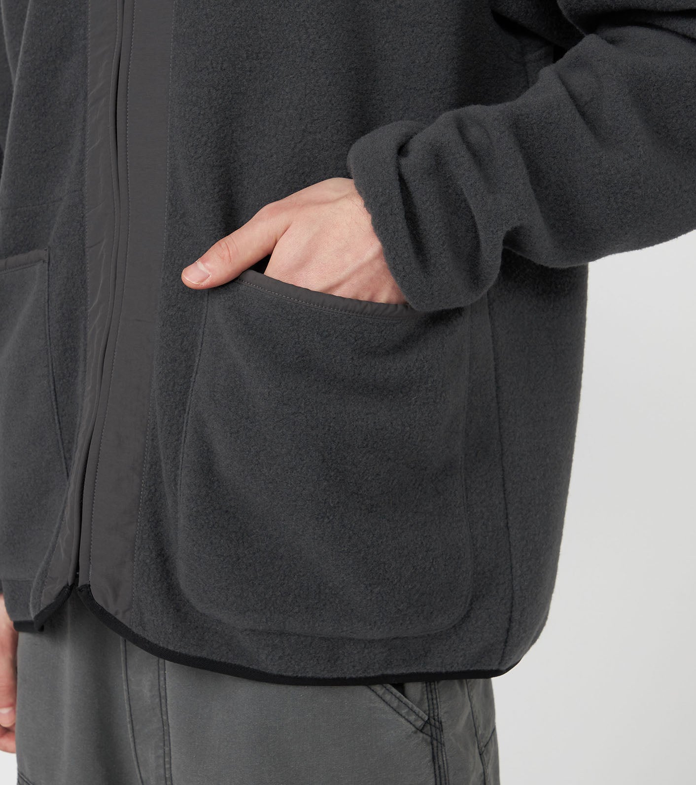 THE NORTH FACE PURPLE LABEL PLAS Fleece Field Cardigan