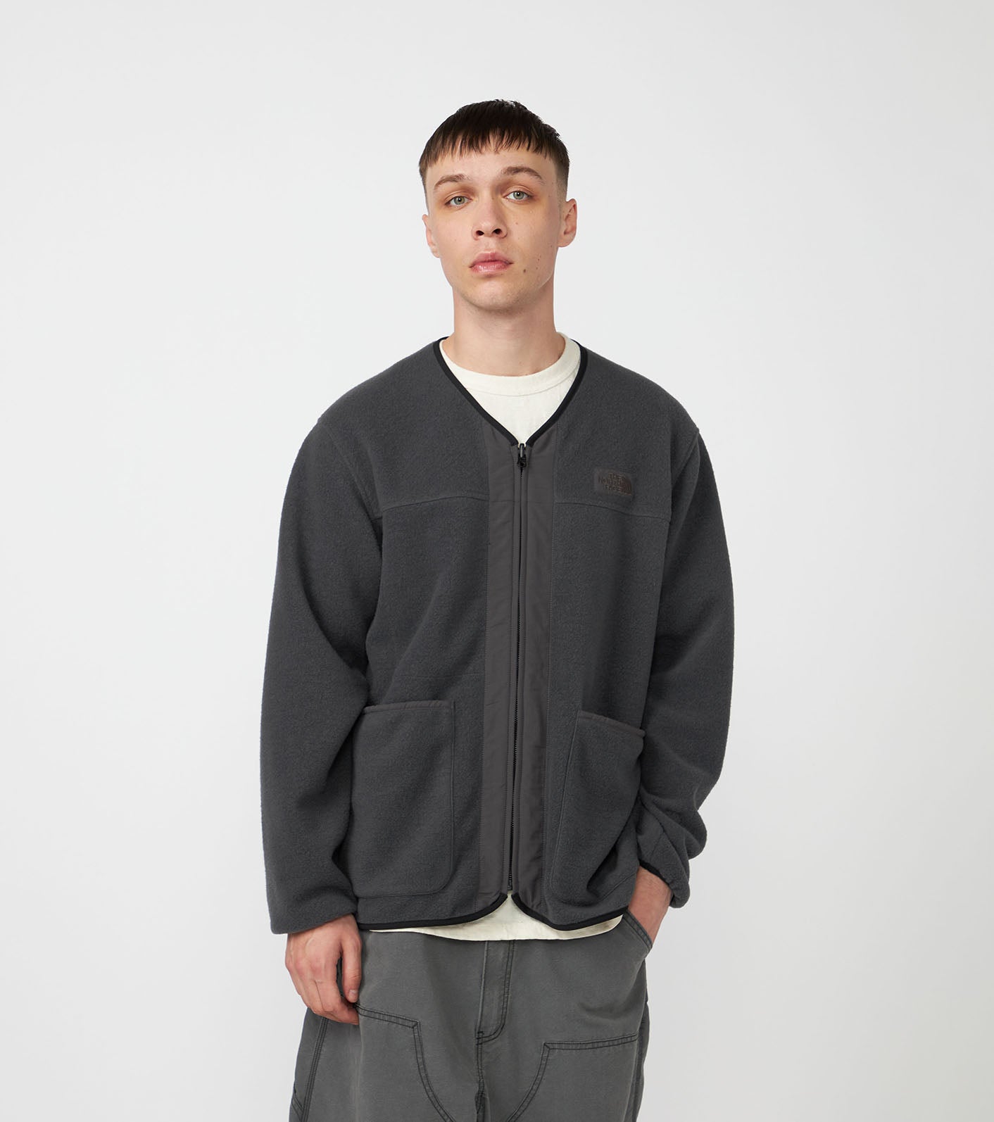 THE NORTH FACE PURPLE LABEL PLAS Fleece Field Cardigan